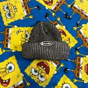 Black and Gray Coal Beanie